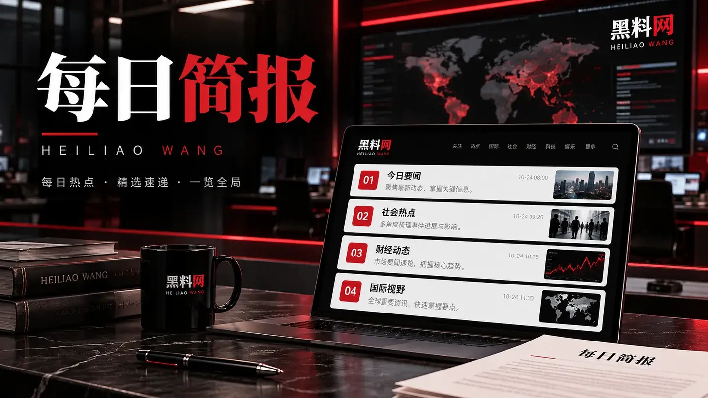 每日简报信息摘要图