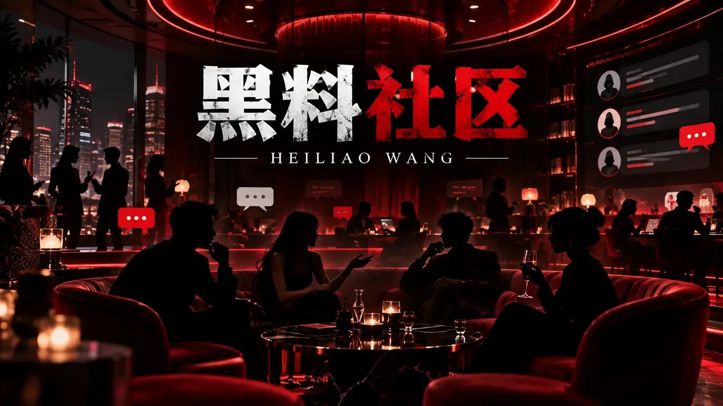 黑料社区公开议题插画